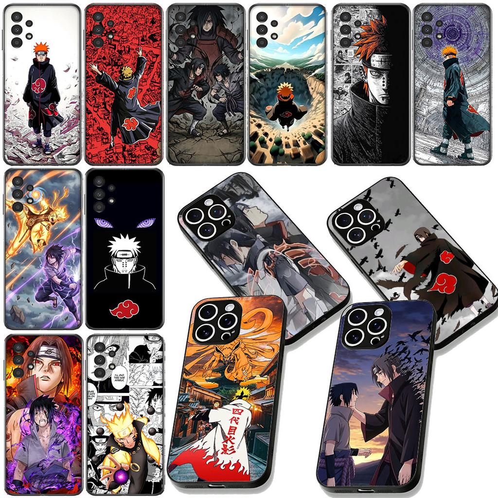 Akatsuki Pain Uchiha Narutos Itachi Sasuke for Motorola Moto Edge 50 30 Fusion 40 NEO Ultra Pro G22 G23 G20 G35 G84 G13 G53 Case