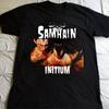 Новая группа SAMHAIN Футболка Черная Унисекс Все размеры Футболка AC469 Унисекс Футболка