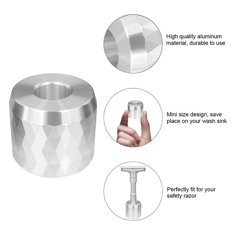 T-Type Men's Vintage Zinc Alloy Safety Razor for Shaving and Hair Removal