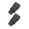 2PCS IEC320 C20 to IEC320 C13 Power Adapter Plug and Play C20 to C13 Power Socket Adapter for UPS PDU Server Ups Socket