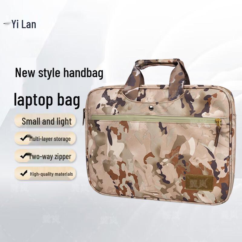 Yilan Camouflage Laptop Briefcase