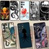 Octopus Phone Case For Samsung Galaxy S23 S21 S22 Ultra S8 S9 S10 Note 10 Plus S20 FE Cover Funda