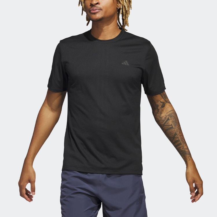 Adidas Hiit Engineered Training Tee Мужские топы Черный IB9084