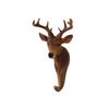 American Retro Cafe Bar Store Wall Three-dimensional Animal Wall Hanging Deer Head Creative Decoration Hooks