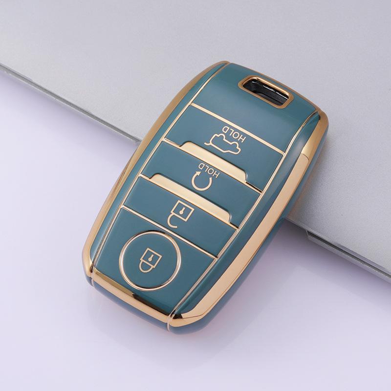 Высококачественный чехол для смарт-ключа для 22 моделей Kia, включая K5, Kaiku, K3/KX3. Чехол для брелока в виде спортивного автомобиля.