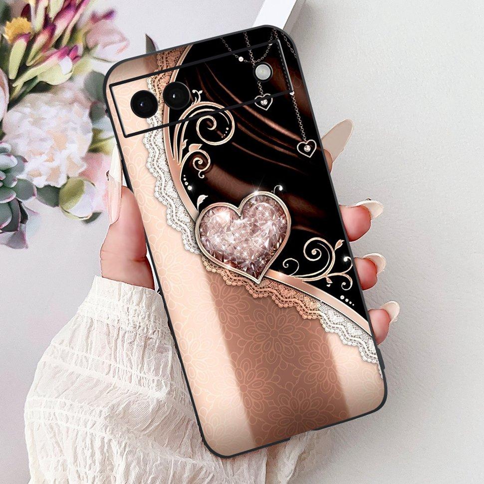 Luxury Painted Cover For Google Pixel 6A Case Soft Silicone Phone Case For Google Pixel 6A Google6A 2022 Back Cover 6.1"