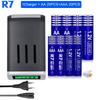 800mAh AAA Rechargeable Battery 1.2V Ni-MH AAA Battery Batteries AAA+LCD Display Charger for NiMh NiCd AA AAA Battery