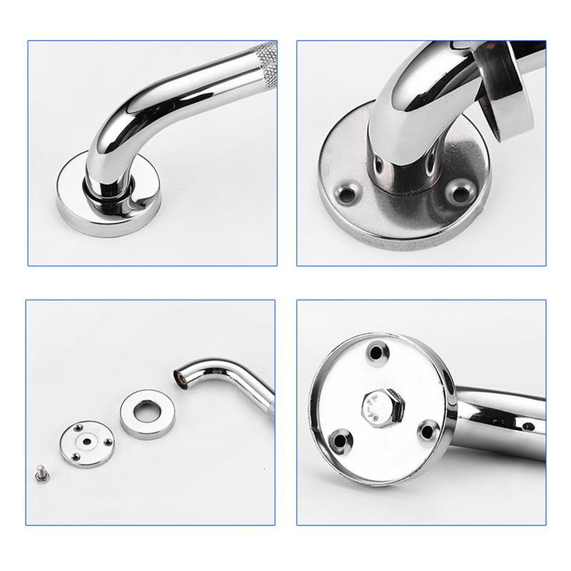 Поручень для ванны, туалета, нержавеющая сталь 30/40/50 см, противоскользящая ручка для душа, вешалка для полотенец, аксессуары для ванной комнаты