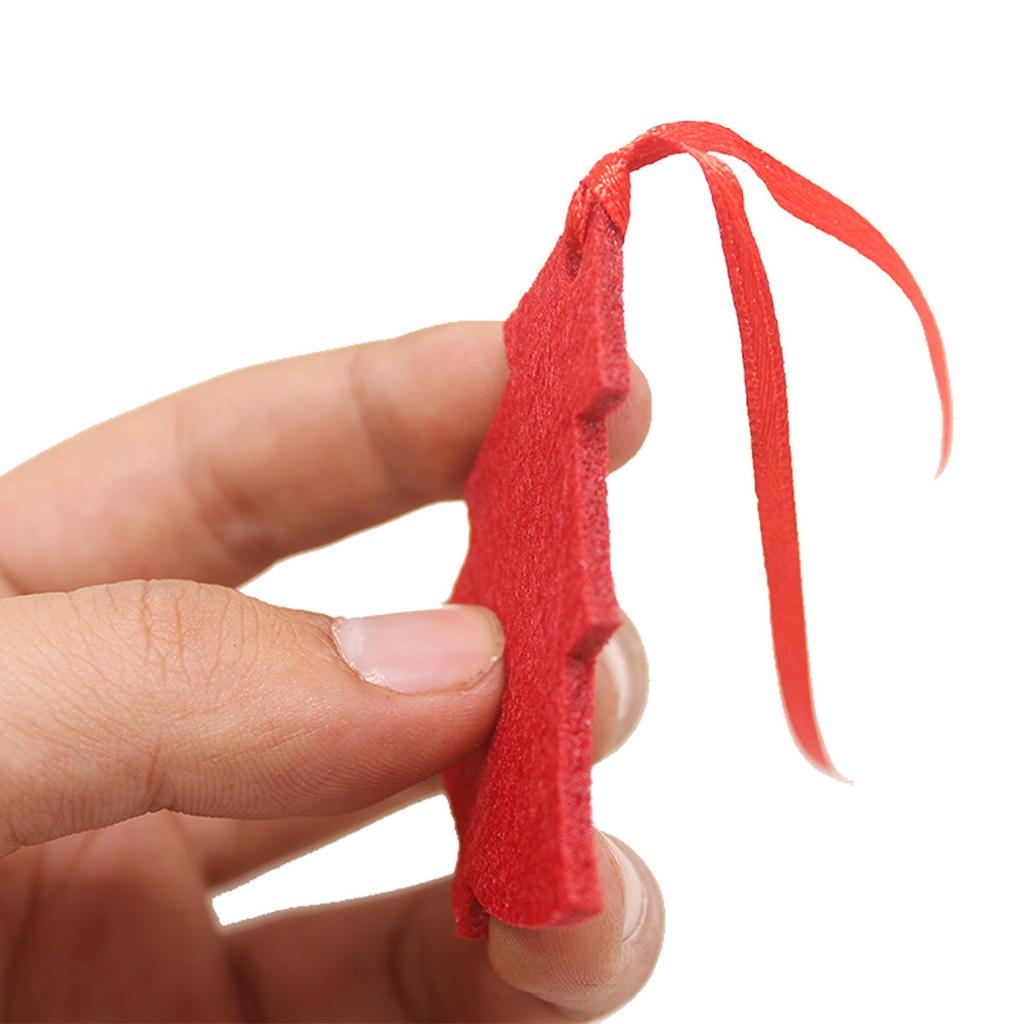 Премиальные фетровые рождественские подвески-украшения, рождественские подвесные украшения