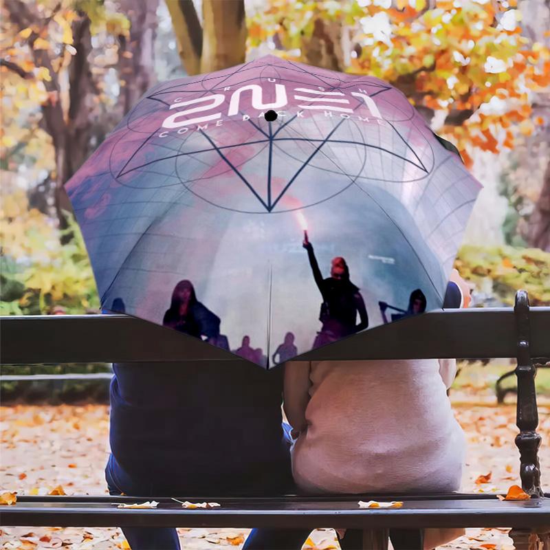 Crush 2NE1: Come Party On Folding umbrella travel Suitable for all seasons Gift Umbrella printing
