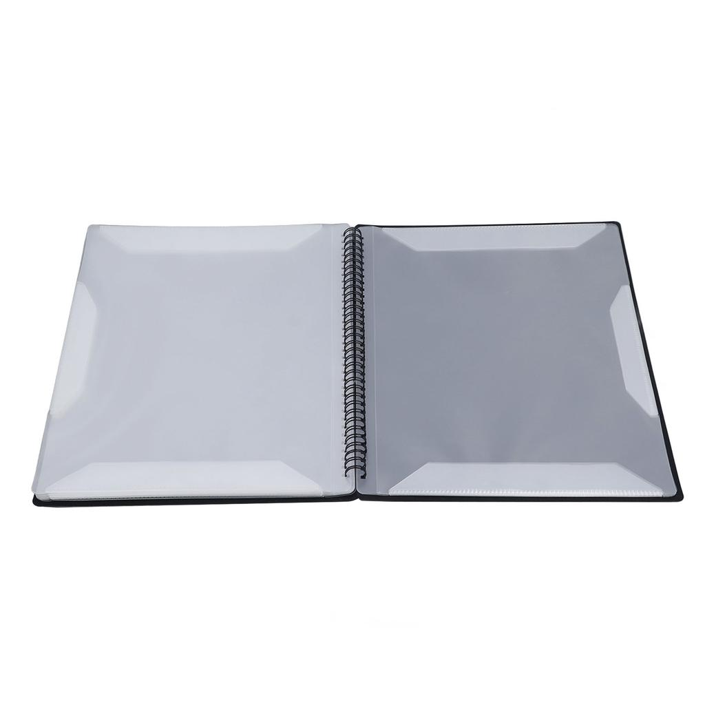 Sheet Music Folder A4 Writeable Detachable Waterproof Music Loose Leaf Binder 40 Pages Capacity