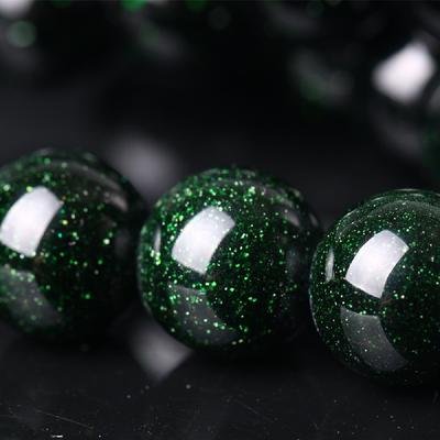 Зеленый Песчаник Круглые Натуральные Камни Бусины 15" Нить Гладкие Свободные Разделительные Бусины 4/6/8/10/12мм для Изготовления Ювелирных Изделий DIY Браслеты Аксессуары