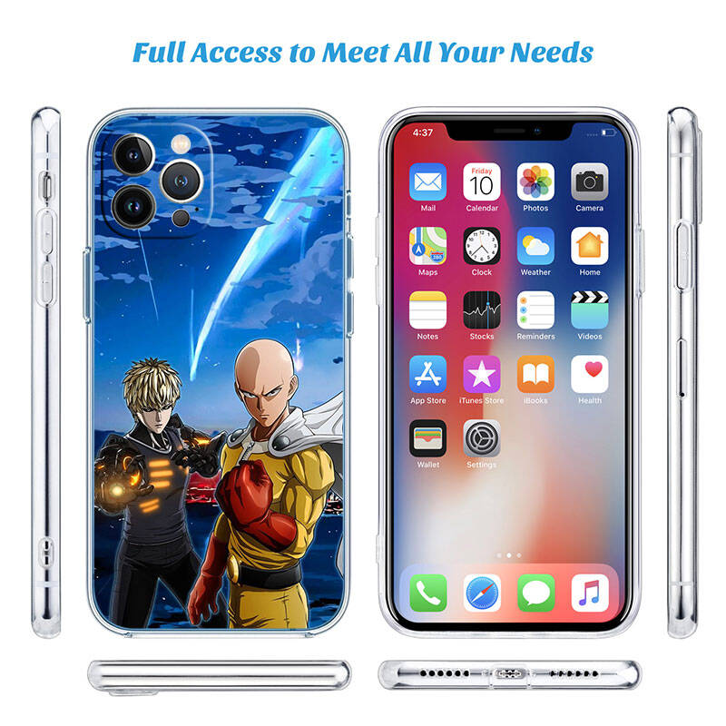 MH126 Чехол One Punch Man для Motorola E7 G6 G7 G8 G9 Plus Power Play G10 G20 G04 E30 E40 E22 E20 E13 E15 G22 G23 G05 G75 G35 G55