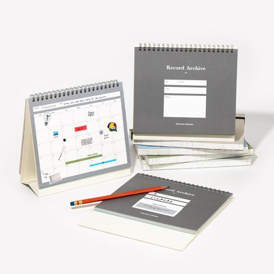 Архивный настольный календарь Luca Lab 2024 года, популярная фраза в Корее