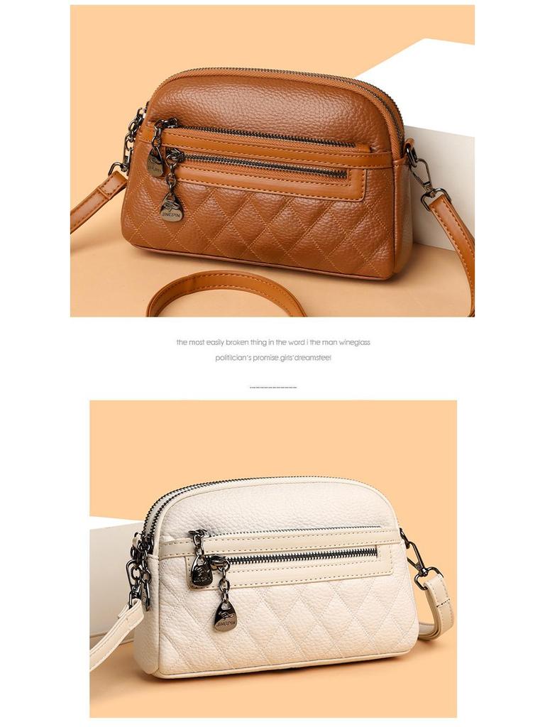 2025 Fashion Diamond Lattice Women's Crossbody Bag: Trendy, High-End Casual Shoulder & Phone Bag