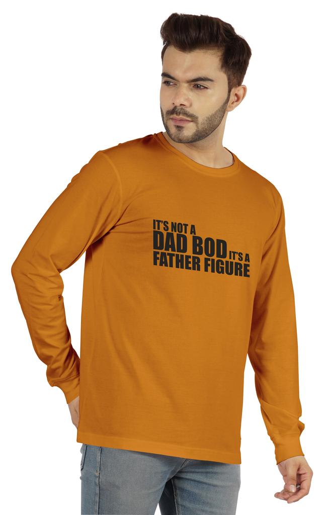 Inkmeso Мужская футболка It's Not A Dad Bod It's A Father Figure Смешные цитаты Папочка футболка
