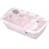 LaboClip Boncadu Dome Lunch Box, 1 Tier, Pink, 22D-BCLB01-PK