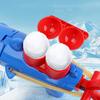 Yousheng Snowball Launcher Shark Shape Snowball Maker для детей Простая форма для изготовления снежков Игрушка для снежков на открытом воздухе для зимних развлечений