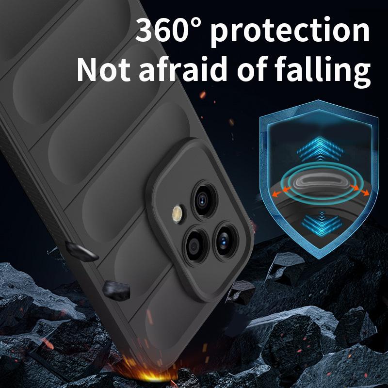 Для Huawei Honor 200 Pro 200 LITE 200 Ударопрочный и защищенный от падений Чехол для телефона с 360° подушкой безопасности, защитой объектива, всесторонний, мягкий на ощупь