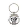 Border Terrier - Keychain with a Dog, Keychain with a Print, Personalized Pendant from the Brand