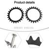 2pc Spikes For Worx For LANDROID Mowing Robot S/M Lawnmower 205mm WR165E WR167E Lawn Mower Traction Wheel