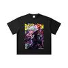 260 GSM Double Yarn 32 Count 100% Cotton Dandadan V24 Okarun Print Unisex Heavy Cotton T Shirt