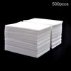 500 шт акриловые УФ-гелевые наконечники для чистки салфеток для удаления польских салфеток хлопковые подушечки для дизайна ногтей