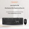 Проводной офисный комплект клавиатуры и мыши Newmen T106