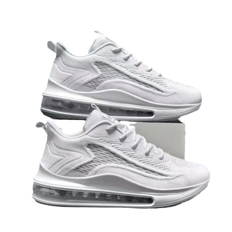 Мужская обувь модная с полной воздушной подушкой на подошве кроссовки дышащая большого размера платформа трендовая обувь мужская спортивная и повседневная обувь