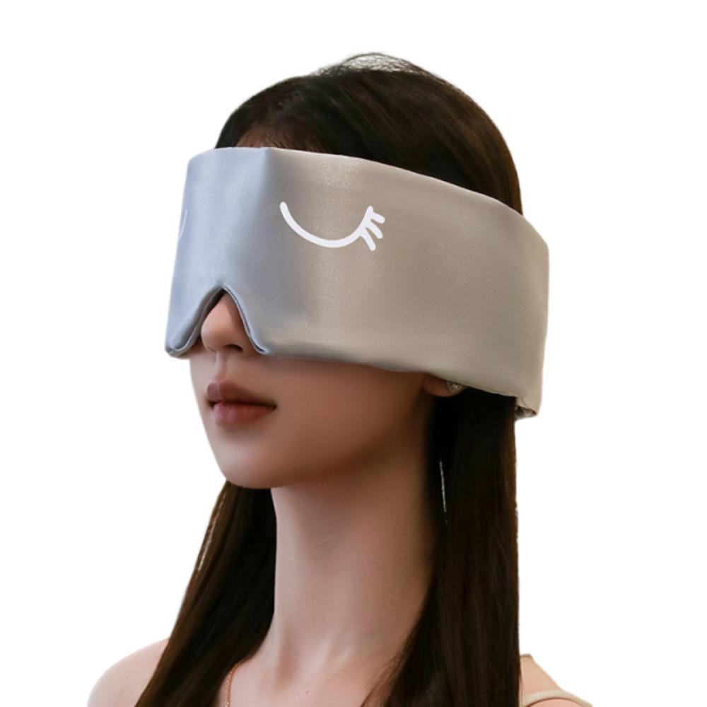 Stretchy Sleeping Eye Mask Adjustable Non-Intraocular Pressure Sleeping Aid Eyepatch Comfortable Soft Eye Shade Cover Travel Use