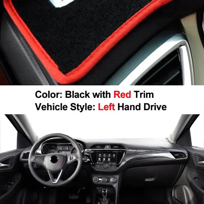 Car Dashboard Cover Non slip pad For Buick Excelle 2018 RHD LHD Console Car Dash Mat Sun Shade Pad Anti-UV Cushion