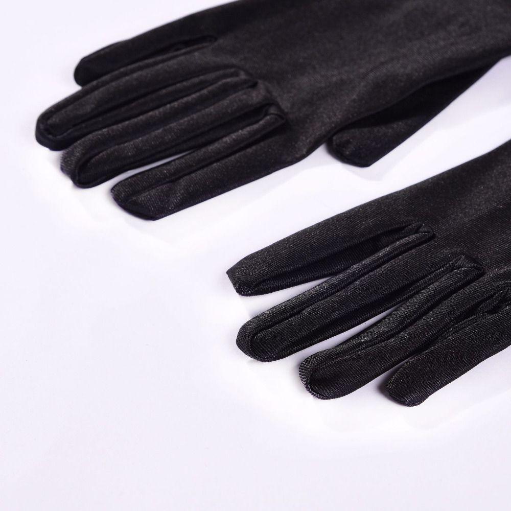 Ladies Parties Sunscreen Performance Satin Finger glove Driving Gloves Long Gloves Prom Gloves