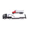 1:50 Engineering Trailer Model Toys Movable Arm Vehicle Model Set Educational Car Toy for