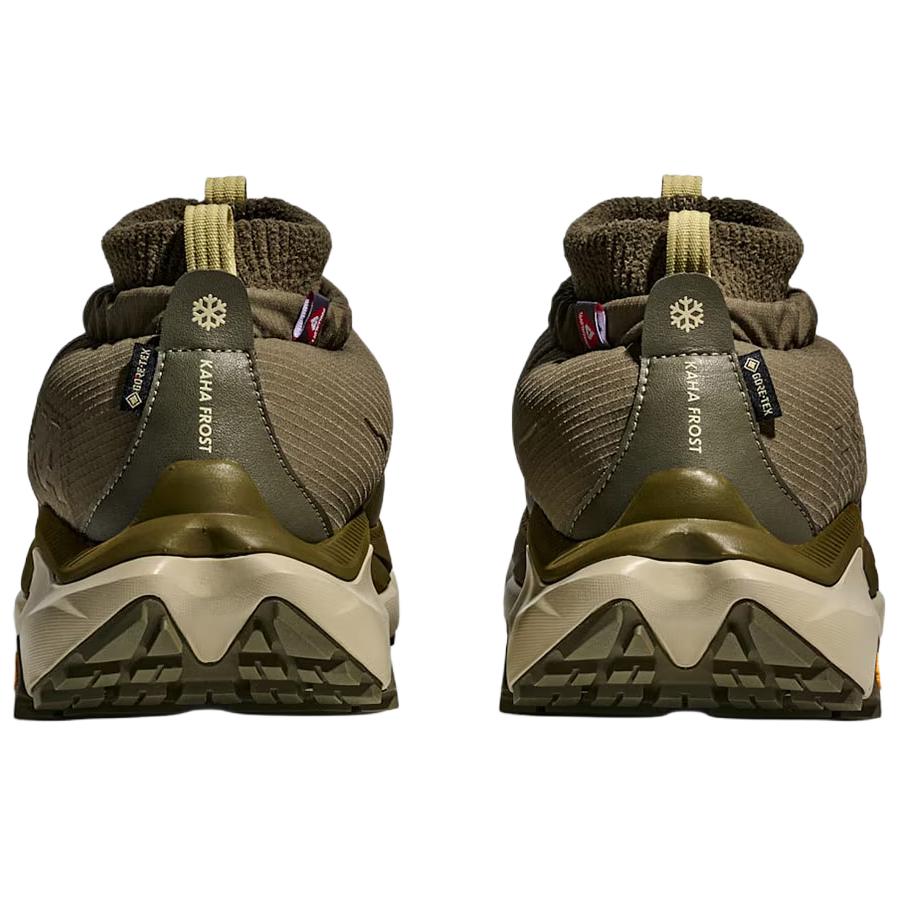 Hoka One One Kaha 2 Frost Moc Gore-Tex Удобные Прочные Походные Ботинки Унисекс Походные Ботинки Оливково-Зеленые 1155210-AVS