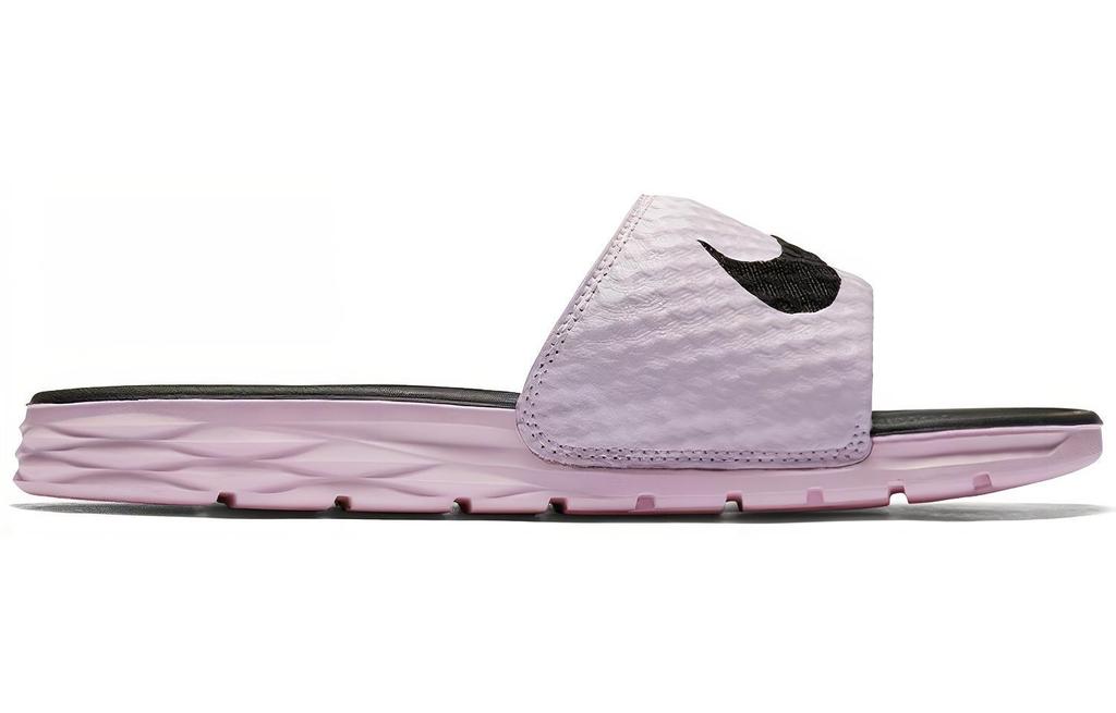Nike Шлепанцы Benassi Solarsoft 2 'Arctic Pink Black' Женские 705475-602
