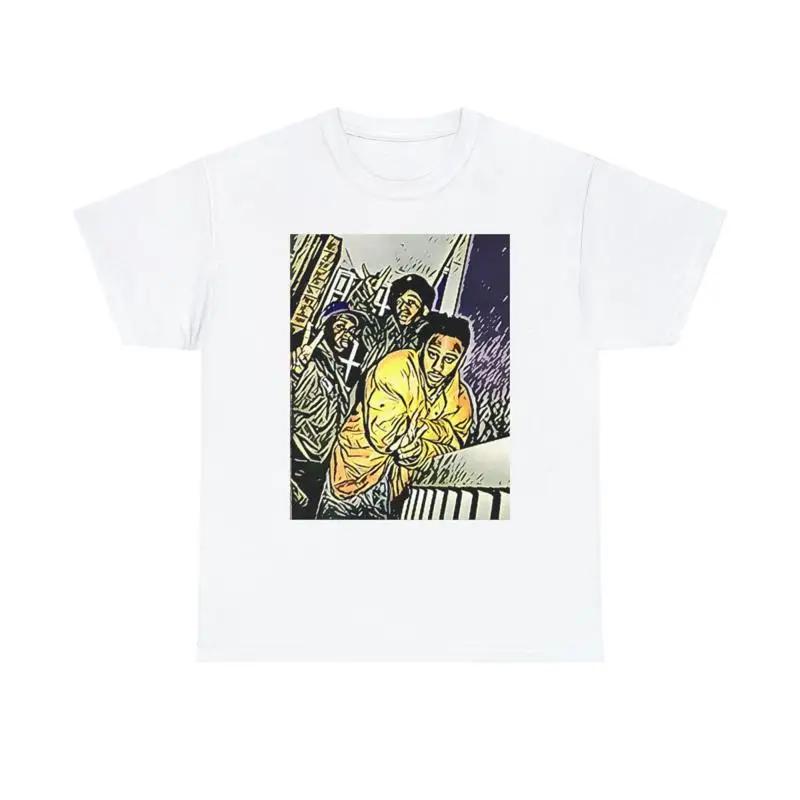 A Tribe Called Quest Print Hip Hop Art Heavy Cotton T Shirt