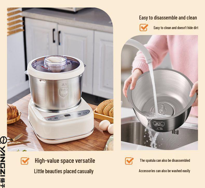 Высокомощный автоматический тестомес и миксер с функциями ферментации и расстойки