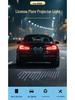 BMW License Plate Projection Lights: Compatible with 1, 3, 4, 5 Series, X1, iX3, X5, M3, M4 - Welcome Atmosphere Upgrade.