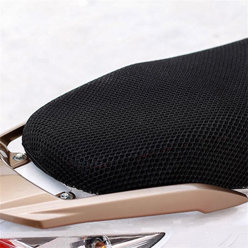 5 шт. Чехол на сиденье мотоцикла, дышащий летний сетчатый чехол на сиденье мотоцикла, солнцезащитный, противоскользящий, теплоизоляционный, защитный чехол на сиденье