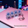 Горящее RGB-освещение Креативный брелок-антистресс Артефакт для снятия стресса Тестер переключателей клавиатуры Подсвеченные прозрачные колпачки клавиш