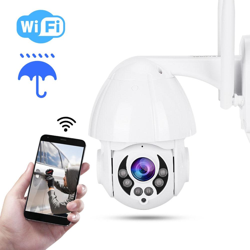 2.5"" 1080P 4x Outdoor PTZ Security Dome Cam WiFi Night Vision Surveillance Camera