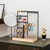 New Square Jewelry Rack For Desktop Watch Necklace Jewelry Display Rack Earrings Jewelry Ring Storage Box