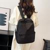 manukori A4 Large Capacity Lightweight and Popular Nylon Backpack for Casual Perfect for and Travel Women's Backpack, Use, Commuting, School, (Black)