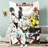 Kiznaiver Anime Throw Lightweight g Flannel Blanket Soft Skinfriendly for Summer Cooling