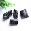 Натуральный черный турмалин необработанный камень изделия из камня ароматерапия образцы руды камня