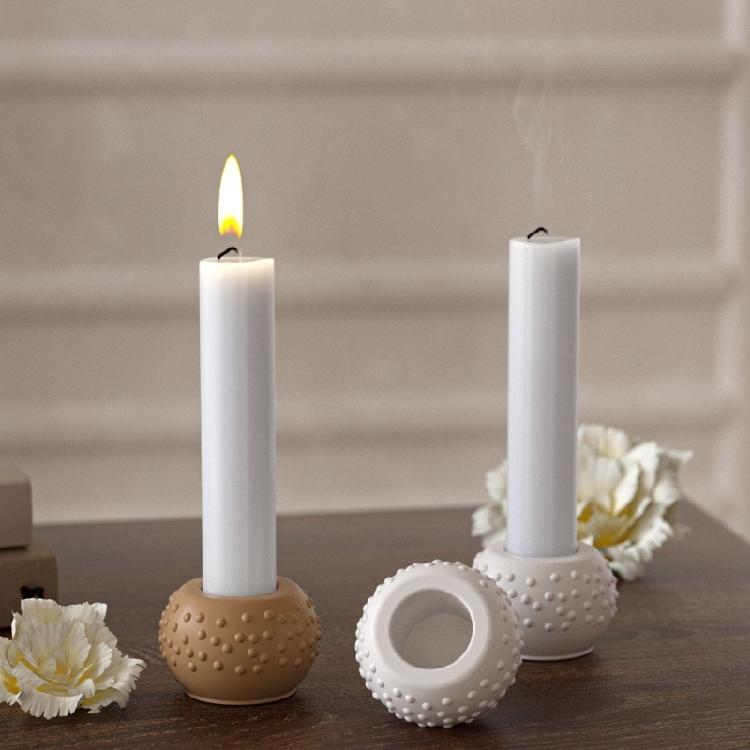 Геометрический точечный силиконовый подсвечник-форма для ручной работы, смоляные подставки для свечей, блюда для украшений и декор для вечеринок