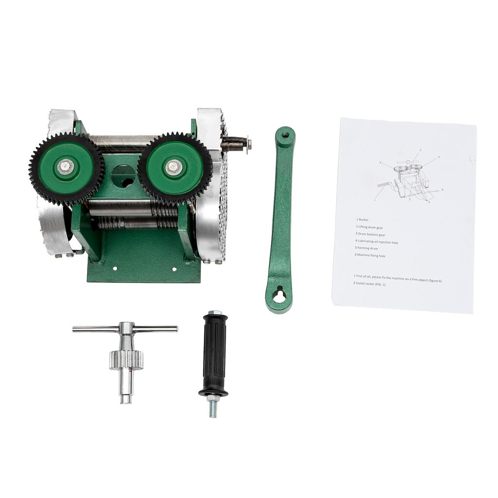 Прокатный стан, Инструмент для изготовления ювелирных изделий, Ручной, С ручным приводом, Для таблетирования, Ювелирный пресс 1:3 Прокатных станка для ювелирного дела