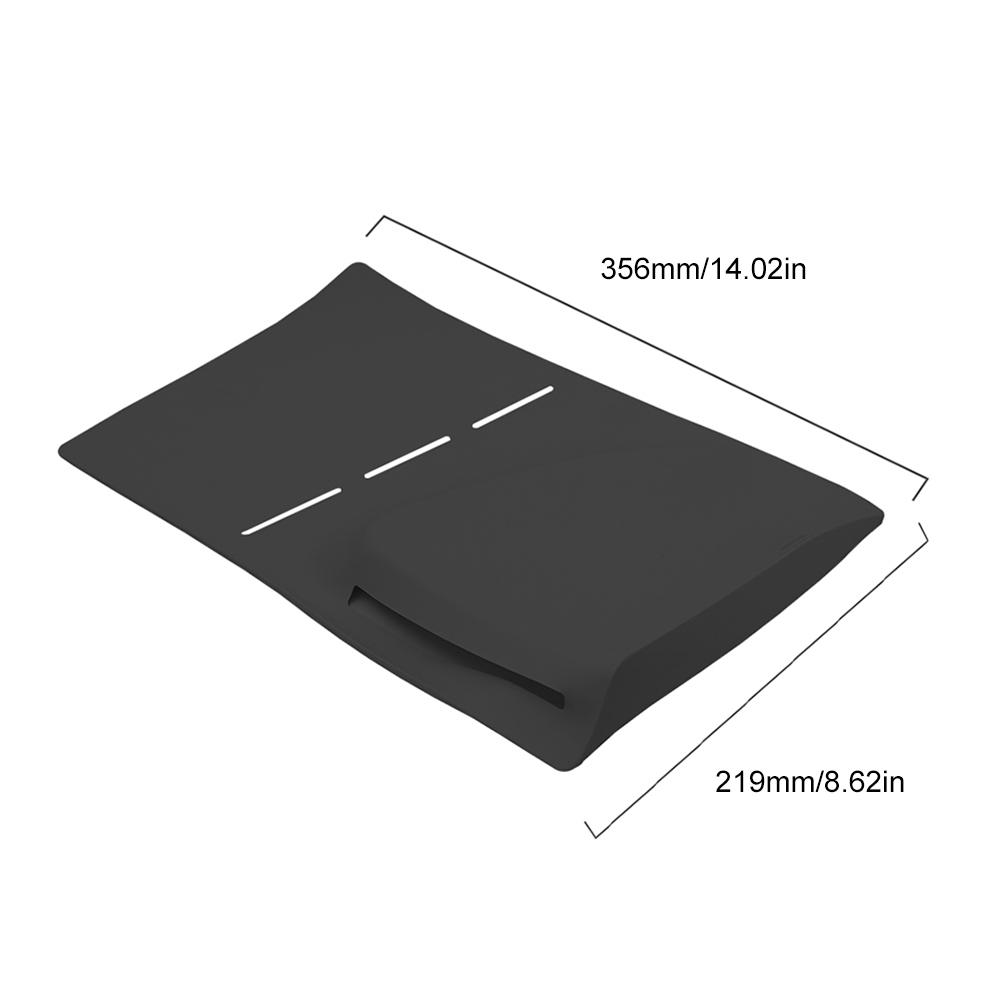 For PS5 Slim Host Silicone Protective Cover Waterproof Dustproof Anti-Scratch Case Cover For PS5 Slim Game Console Accessories