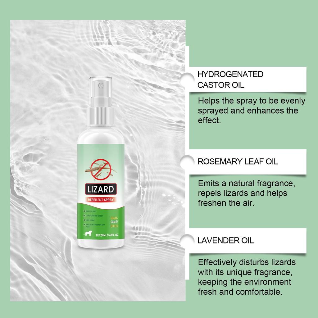 Спрей от насекомых, веганский ингредиент, не тревожит окружающую среду, 50 мл