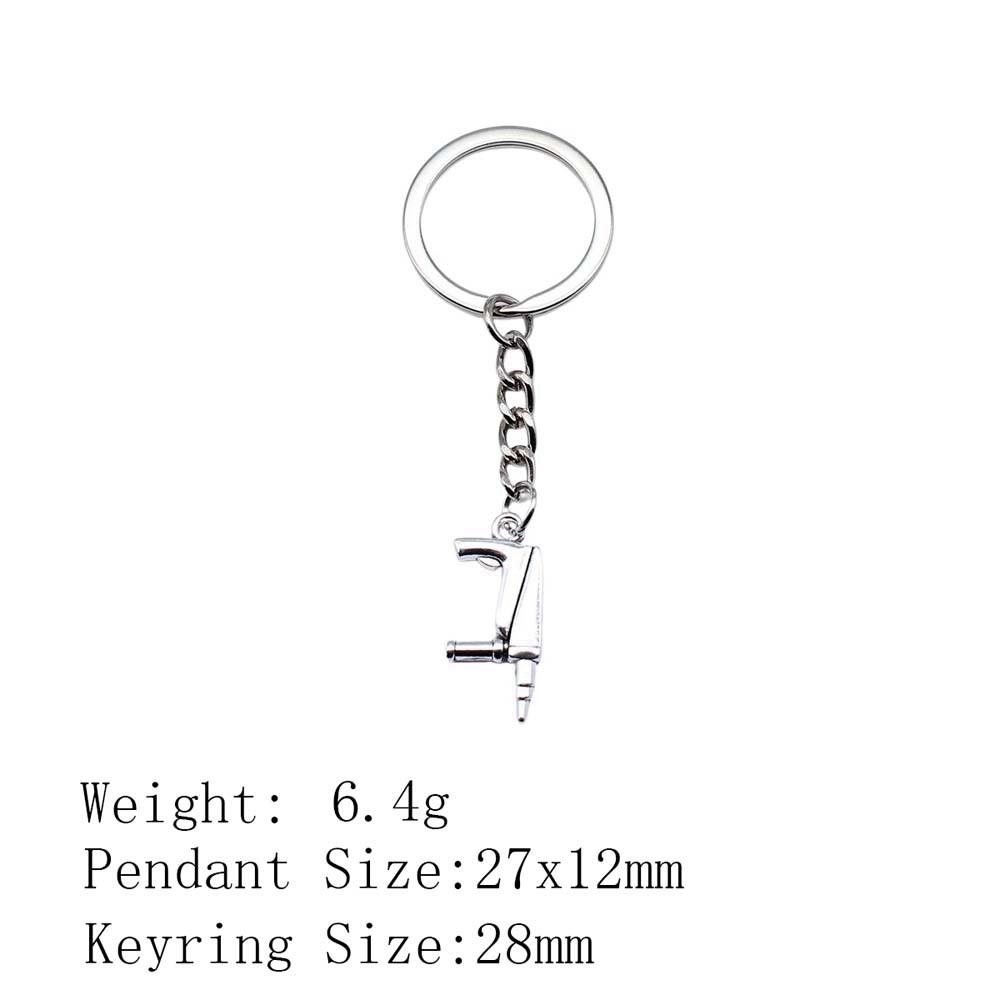 Выпускной Пара Брелки Инструменты Gear Киберпанк Брелок Предметы Брелок Материал